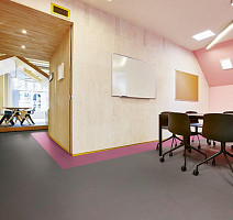 Forbo Marmoleum Decibel on Order 373535 purple shimmer фото 2 | FLOORDEALER